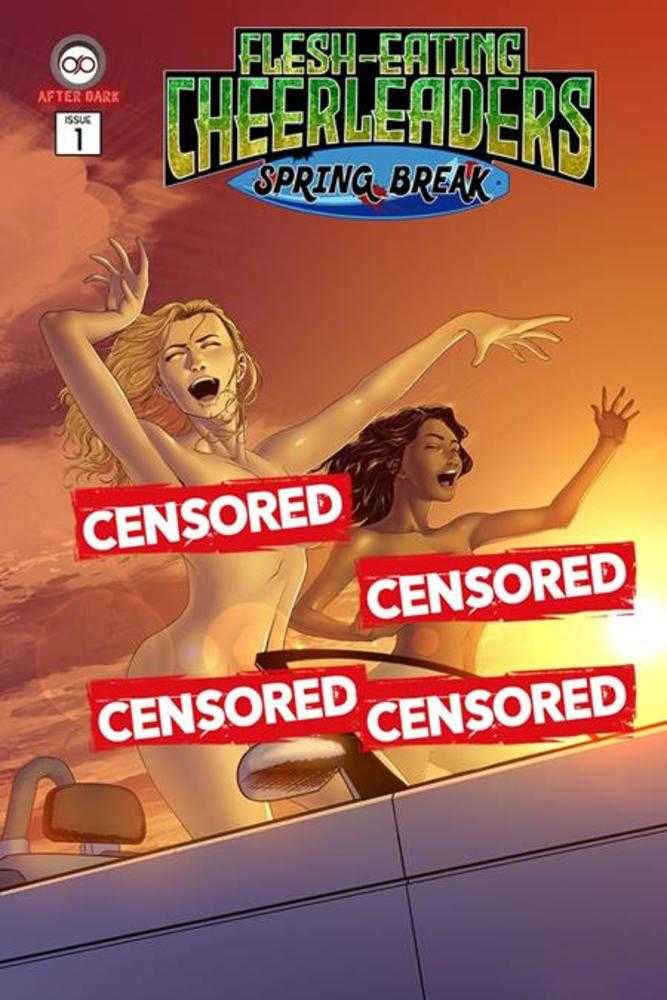 Flesh Eating Cheerleaders Spring Break #1 (Of 4) Cover B Felipe Obando Naughty Variant (Mature)