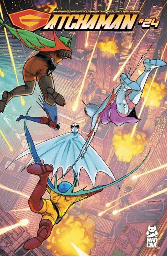 Gatchaman #24 Cover B Alex Sanchez Variant