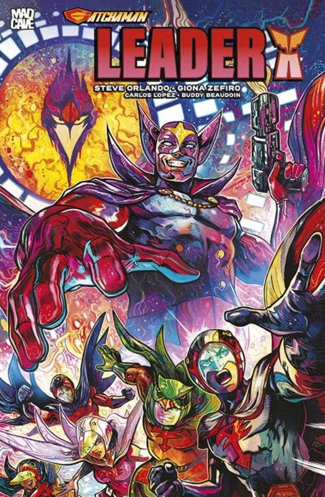 Gatchaman Leader X (One Shot) Cover A Vincenzo Riccardi