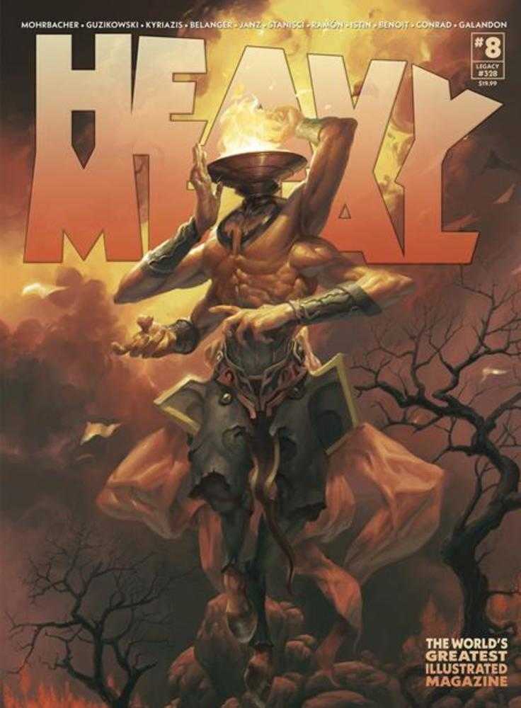 Heavy Metal Magazine #8 Cover A Peter Mohrbacher (Mature)