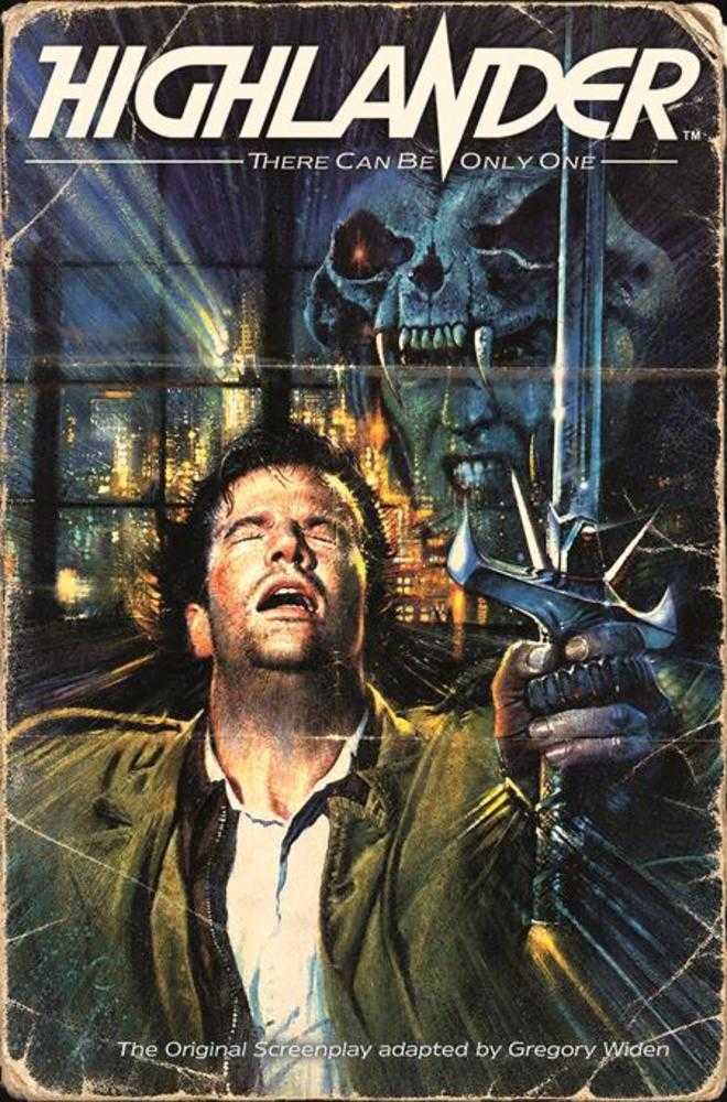 Highlander The Original Screenplay #1 (Of 4) Cover L Original Poster Brian Bysouth Foil Variant
