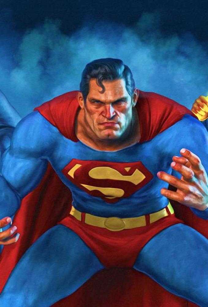 Justice League Unlimited #26 Cover C Mark Spears 3 Part Connecting Superman Card Stock Variant