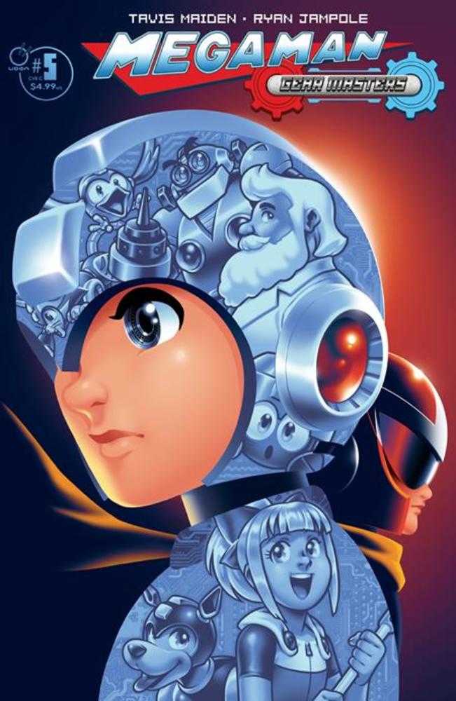 Mega Man Gear Masters #4 (Of 5) Cover C Jorge M Velez Variant