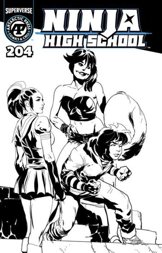 Ninja High School #204 Cover B Brian Denham Homage Variant