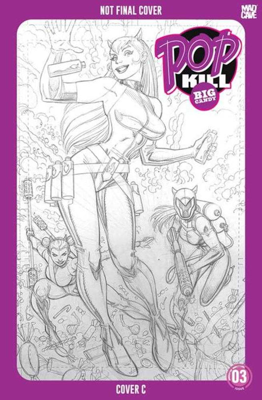 Pop Kill Big Candy #3 (Of 4) Cover C Art Adams Variant (Mature)