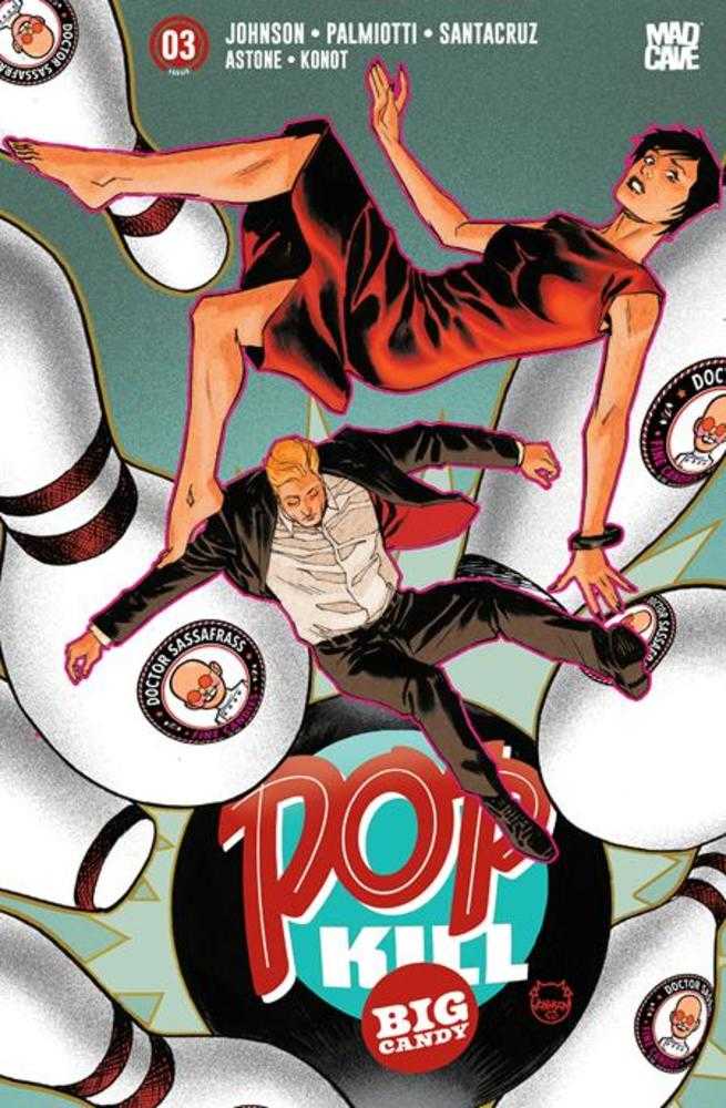 Pop Kill Big Candy #3 (Of 4) Cover E Dave Johnson Foil Variant (Mature)