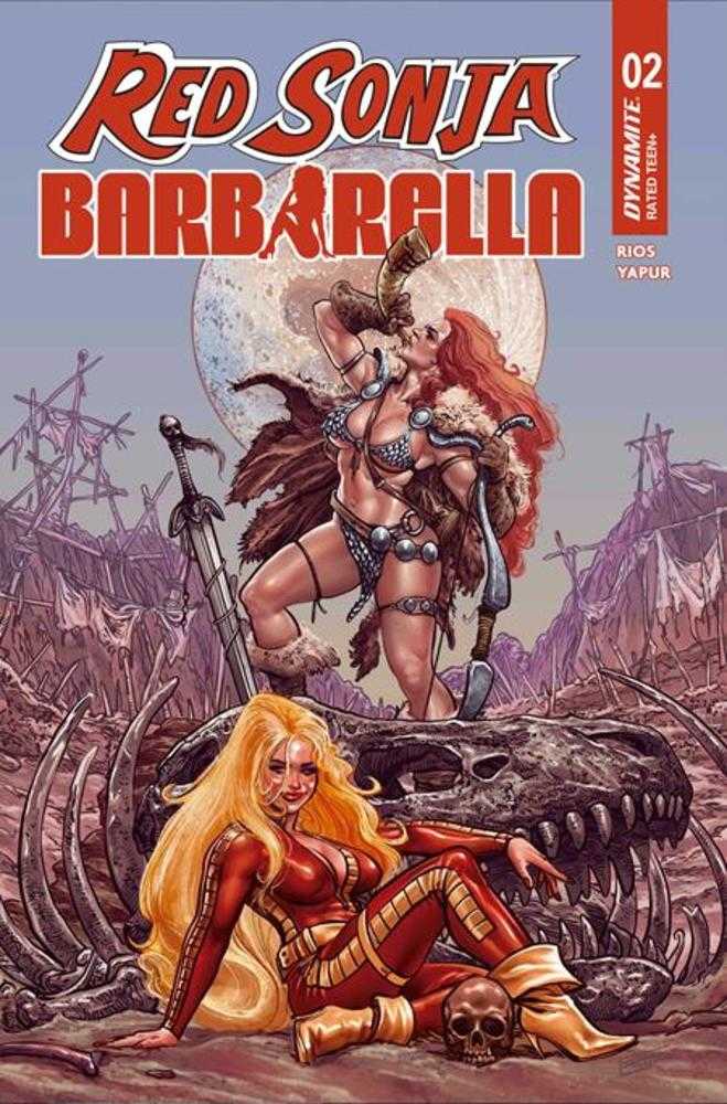 Red Sonja Barbarella #2 Cover C Diego Yapur Variant