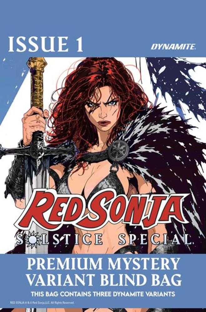 Red Sonja Solstice Special #1 (One Shot) Cover G Premium Mystery Blind Bag Variant