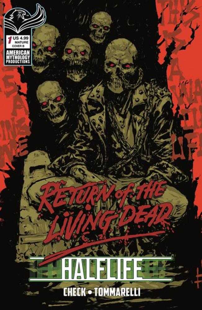 Return Living Dead Halflife #1 Cover B Godmachine Variant (Mature)