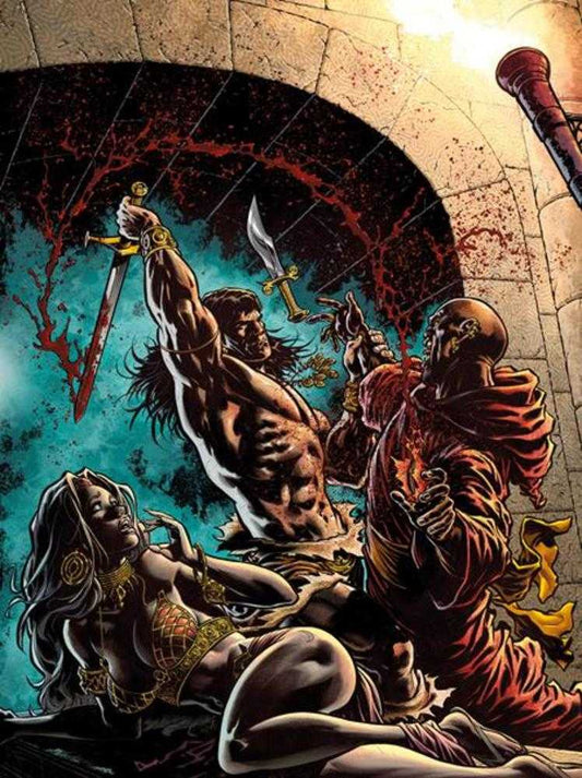 Savage Sword Of Conan Reforged #8 Cover C Ian Churchill Virgin Cardstock Variant (Mature)