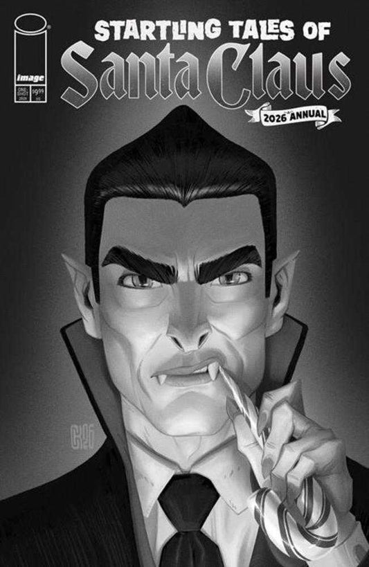 Startling Tales Of Santa Claus 2026 Annual Cover D Seakae Black & White Variant