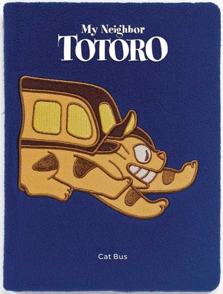 Studio Ghibli My Neighbor Totoro Cat Bus Plush Journal Hardcover