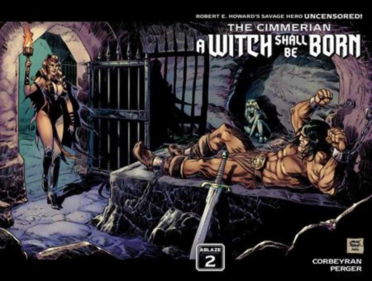 Cimmerian A Witch Shall Be Born #2 (Of 3) Cover B Laurant Astier Wraparound Variant (Mature)
