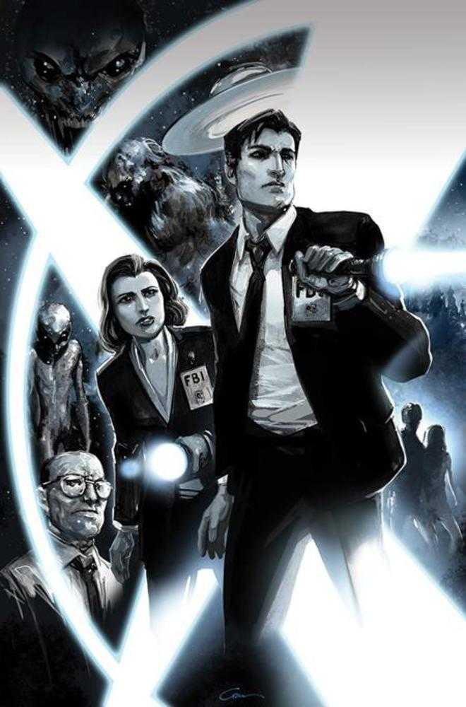X Files (2026) #1 Cover J Clayton Crain Metal Premium Variant