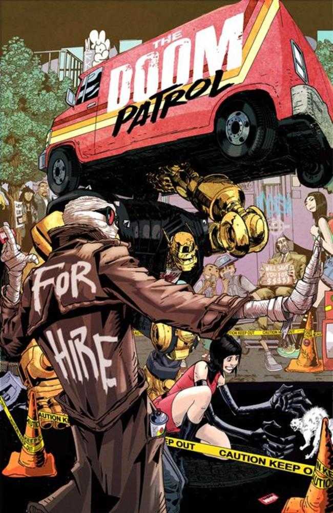 Doom Patrol #5 Cover D Damion Scott Card Stock Variant