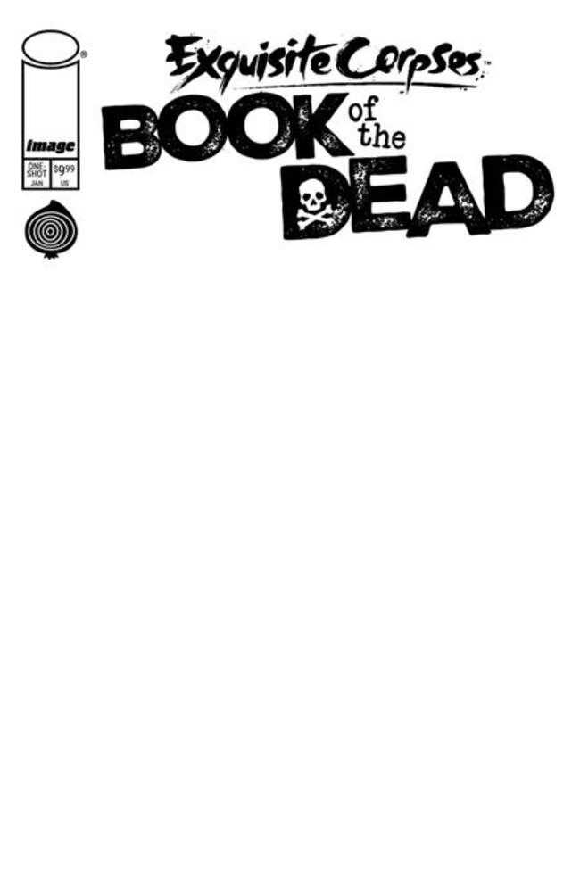Exquisite Corpses Book Of The Dead #1 (One Shot) Cover D Blank Sketch Variant (Mature)