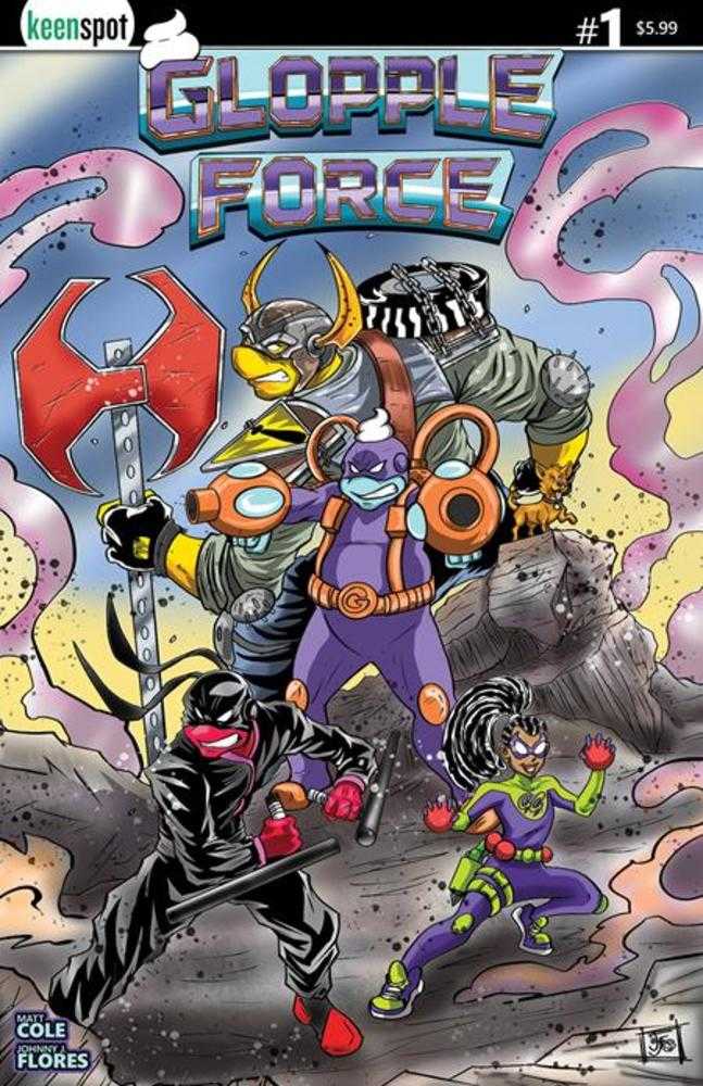 Glopple Force #1 Cover A Johnny J Flores Glops Assemble