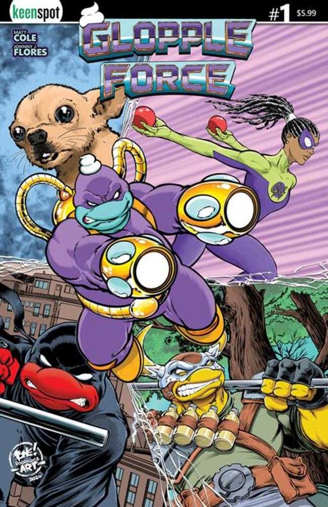 Glopple Force #1 Cover B Tone Rodriguez Variant