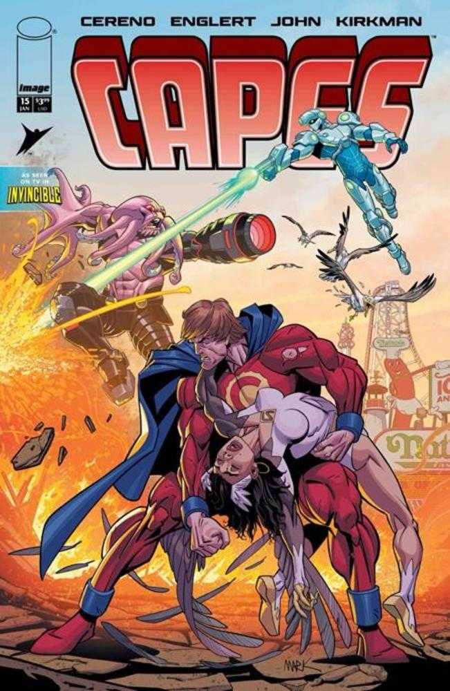 Invincible Universe Capes #15 Cover A Mark Englert