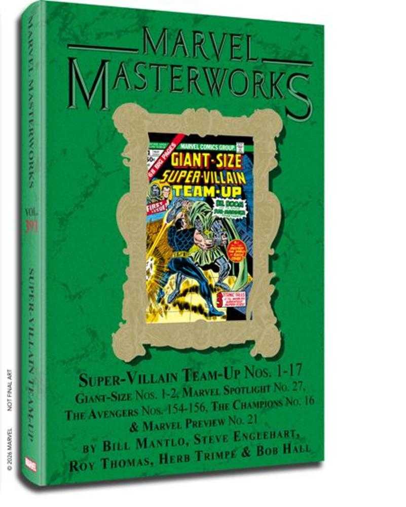 Marvel Masterworks Super Villain Team Up Hardcover Volume 01 Ron Wilson Direct Market Edition Cover