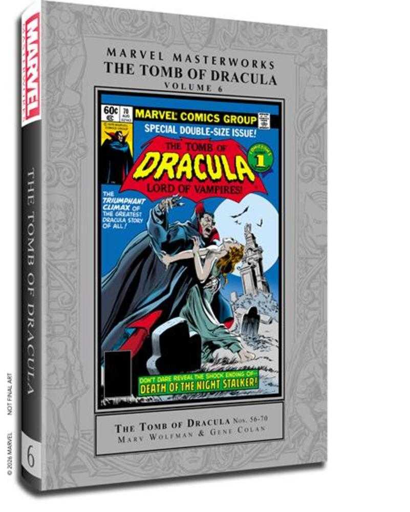 Marvel Masterworks Tomb Of Dracula Hardcover Volume 06 Gene Colan Regular Edition