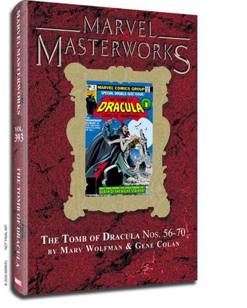Marvel Masterworks Tomb Of Dracula Hardcover Volume 06 Gene Colan Direct Market Edition Cover
