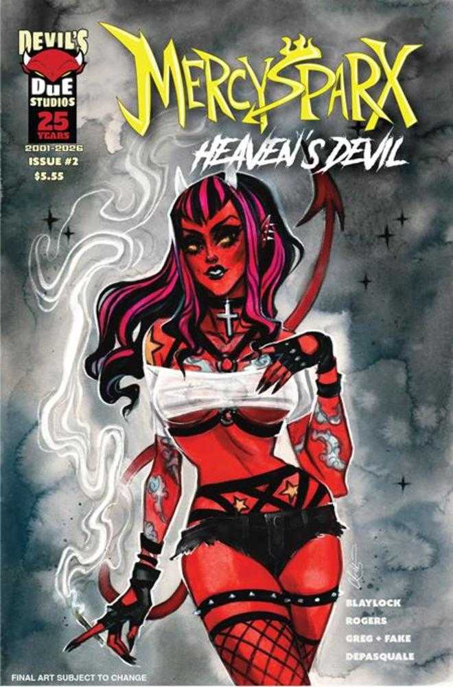 Mercy Sparx Heavens Devil #2 Cover C Carla Wyzgala Variant (Mature)