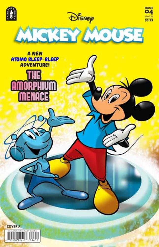 Mickey Mouse Legacy #334 The Amorphium Menace Cover A Andrea Casty Castellan