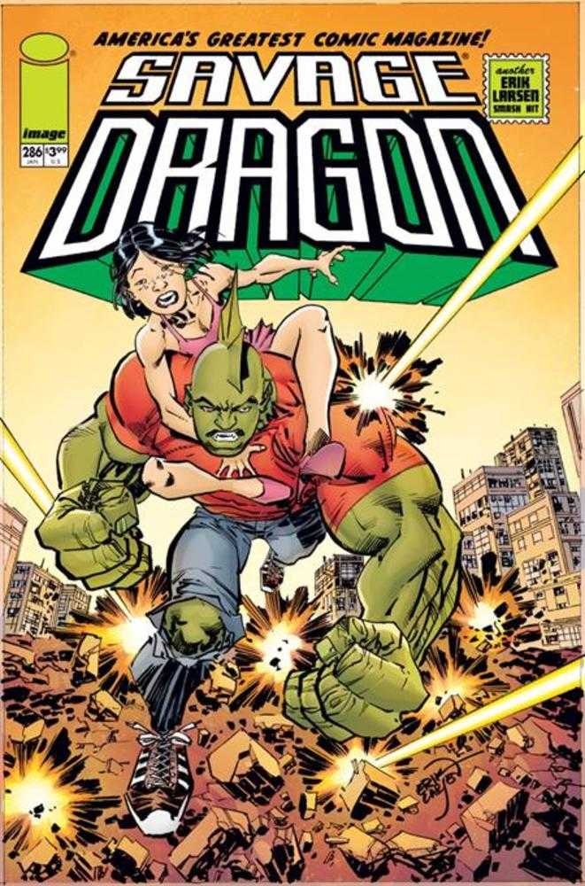 Savage Dragon #286 Cover A Erik Larsen (Mature)