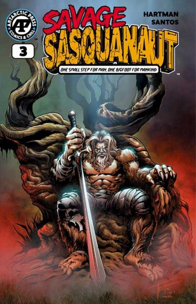 Savage Sasquanaut #3 Cover B Rod Thornton Variant