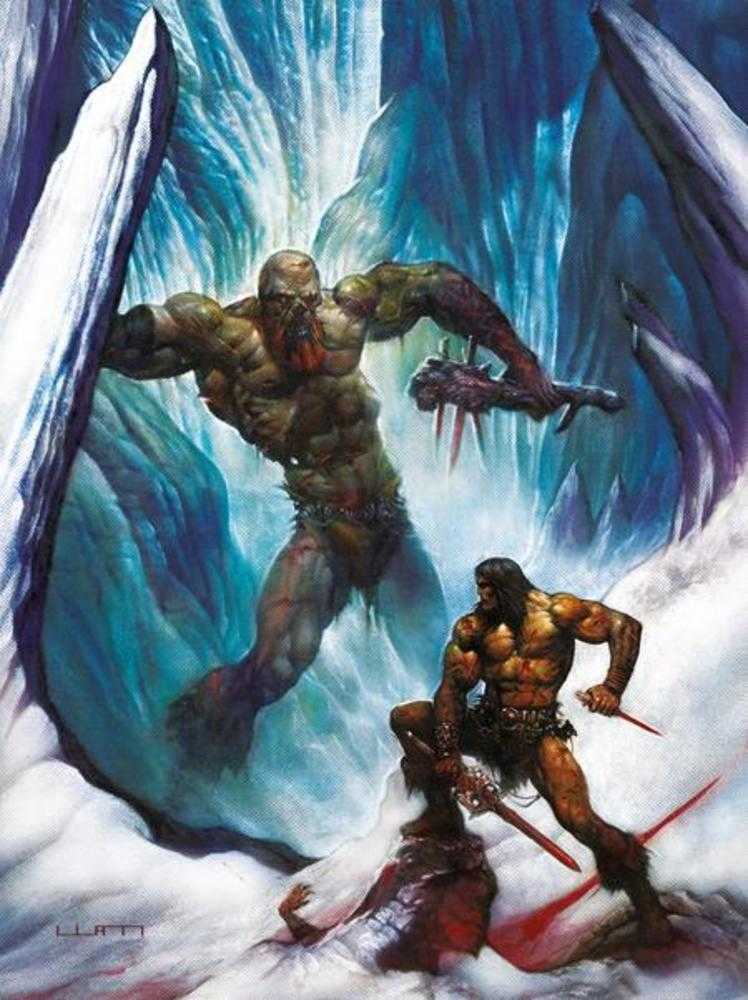 Savage Sword Of Conan #18 Cover D Liam Sharp Virgin Cardstock Variant (Mature)