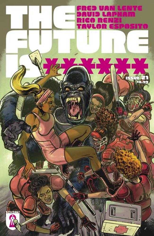 Future Is ****** #21 Cover B David Lapham Variant (Mature)