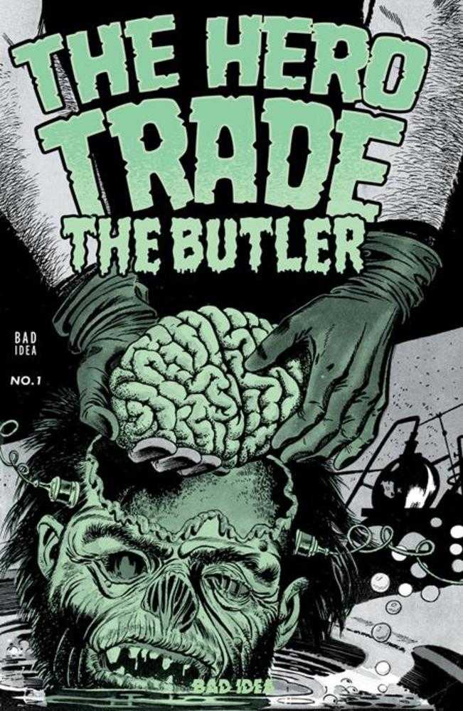 Hero Trade The Butler #1 (One Shot) Cover F Bernard Baily Glow In The Dark Old Masters Variant