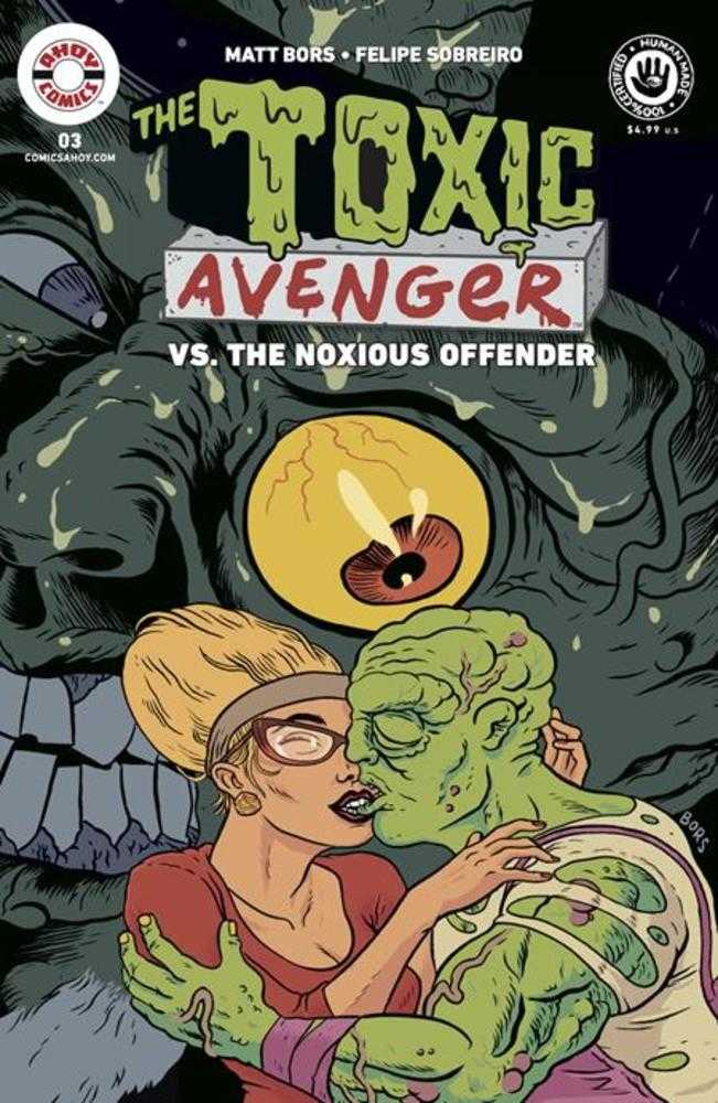 Toxic Avenger vs The Noxious Offender #3 (Of 5) Cover A Matt Bors (Mature)