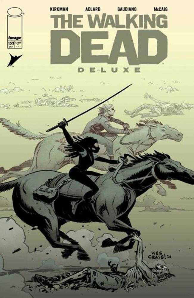 Walking Dead Deluxe #153 Cover C Wes Craig & Dave Mccaig Variant (Mature)