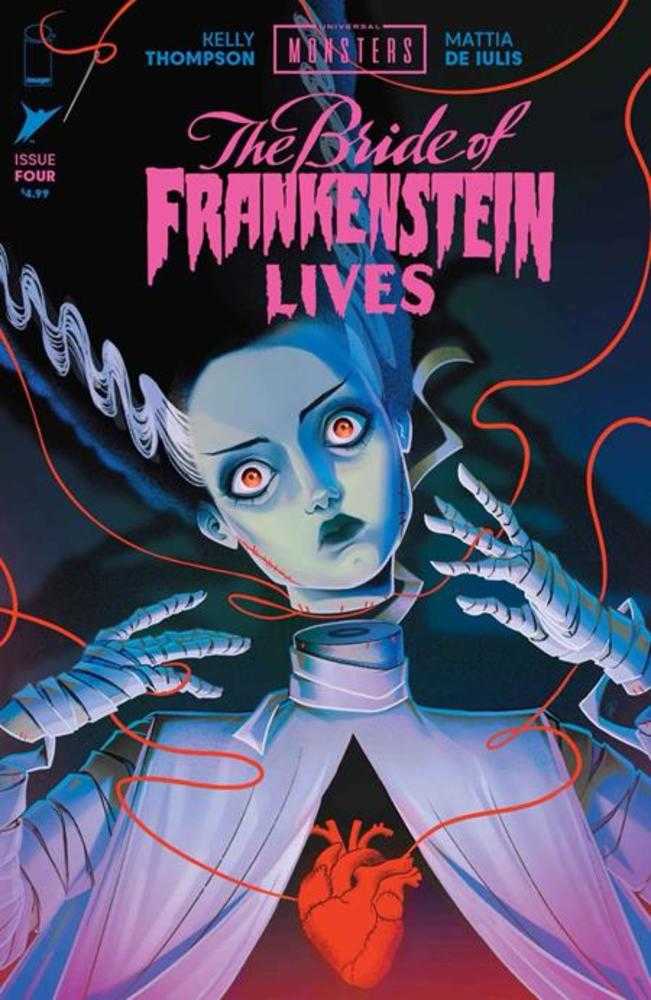 Universal Monsters The Bride Of Frankenstein Lives #4 (Of 4) Cover B Sweeney Boo Variant