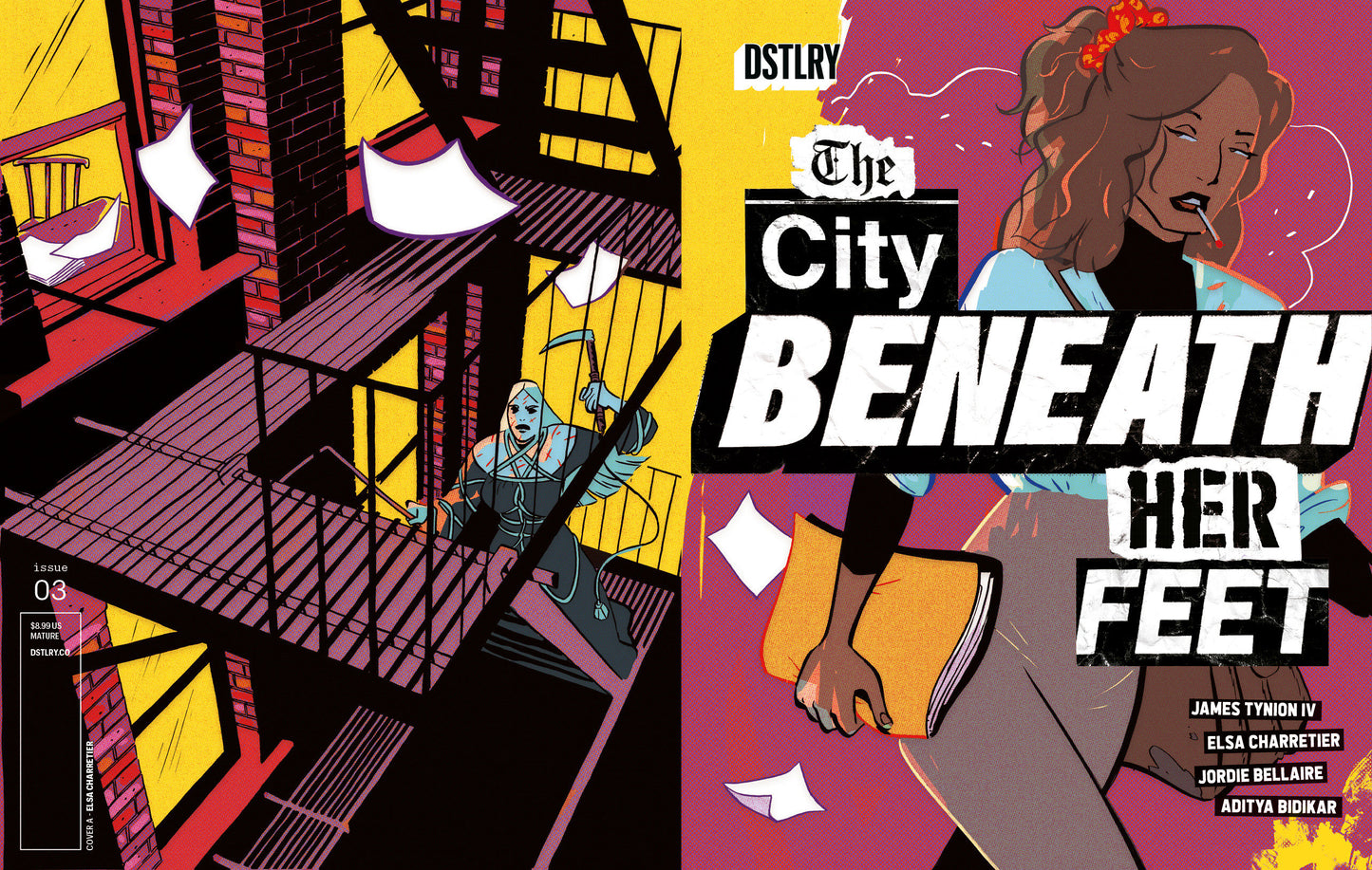 The City Beneath Her Feet #3 Cover A Elsa Charretier