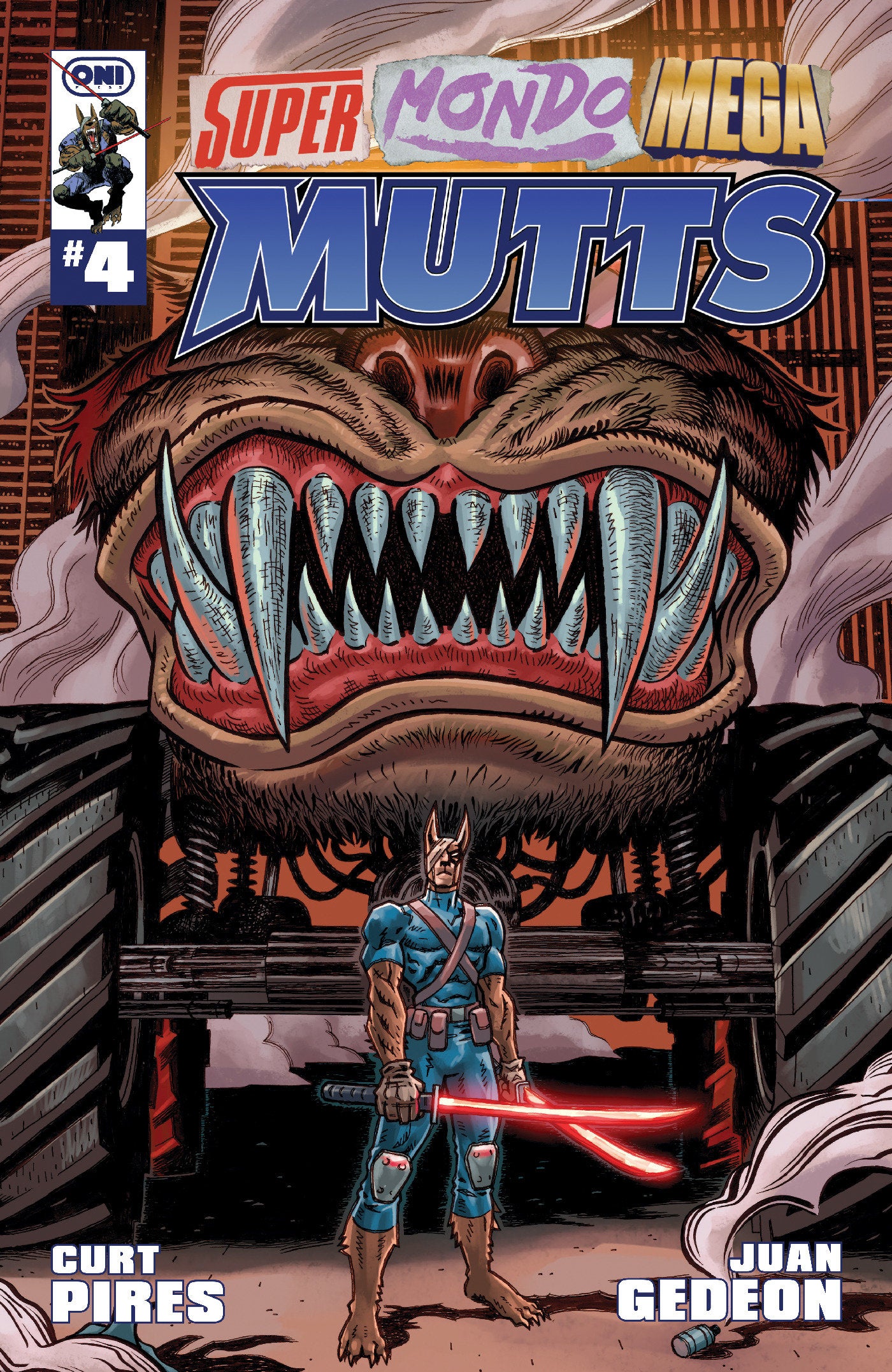 Super Mondo Mega Mutts #4 Cover C Dalton Rose Variant