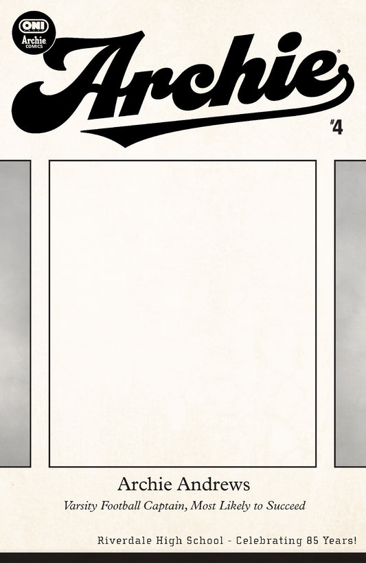 Archie #4 Cover F Riverdale Yearbook Blank Sketch Variant
