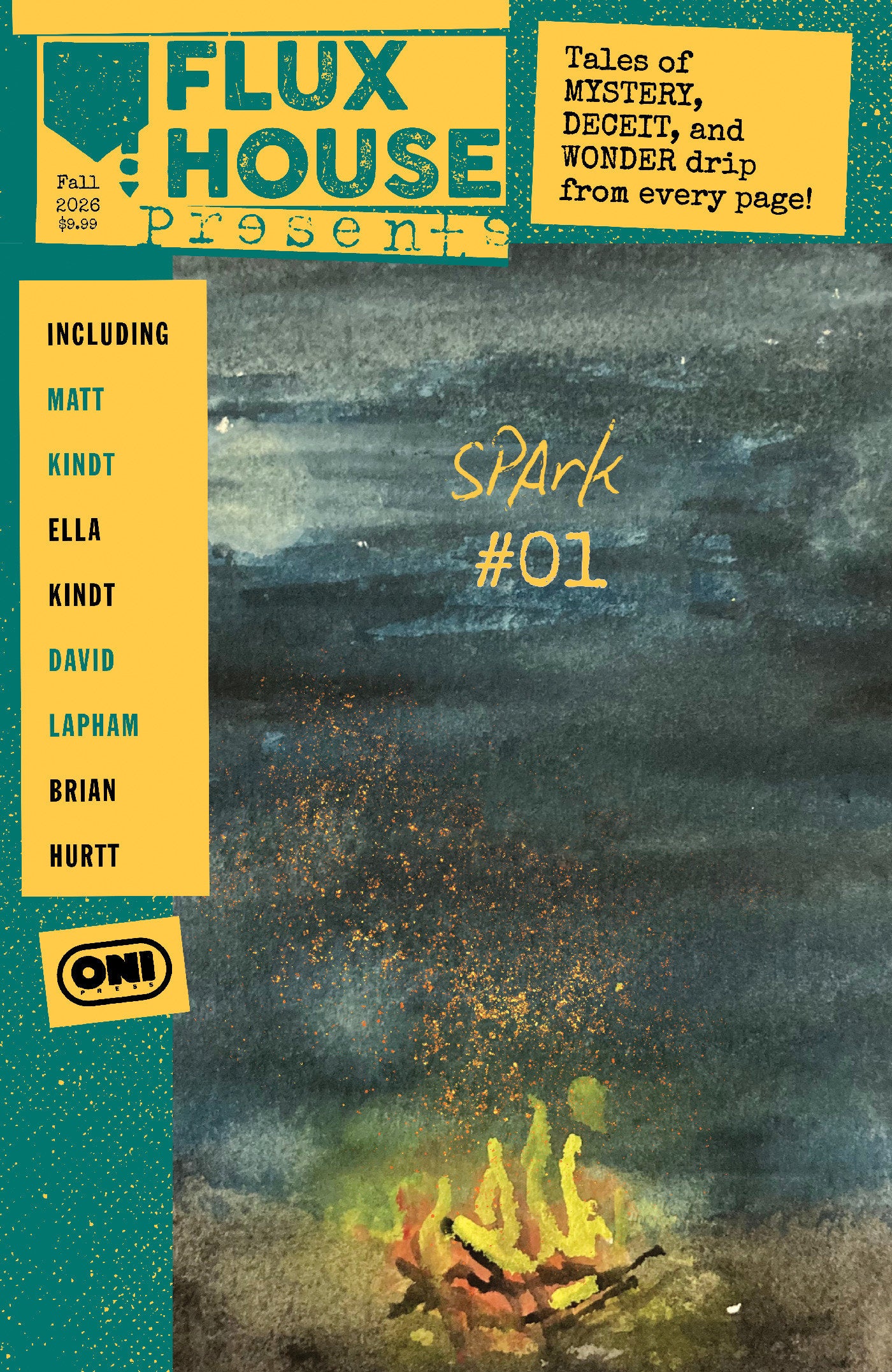 Flux House Presents #1 Cover A Sharlene Kindt