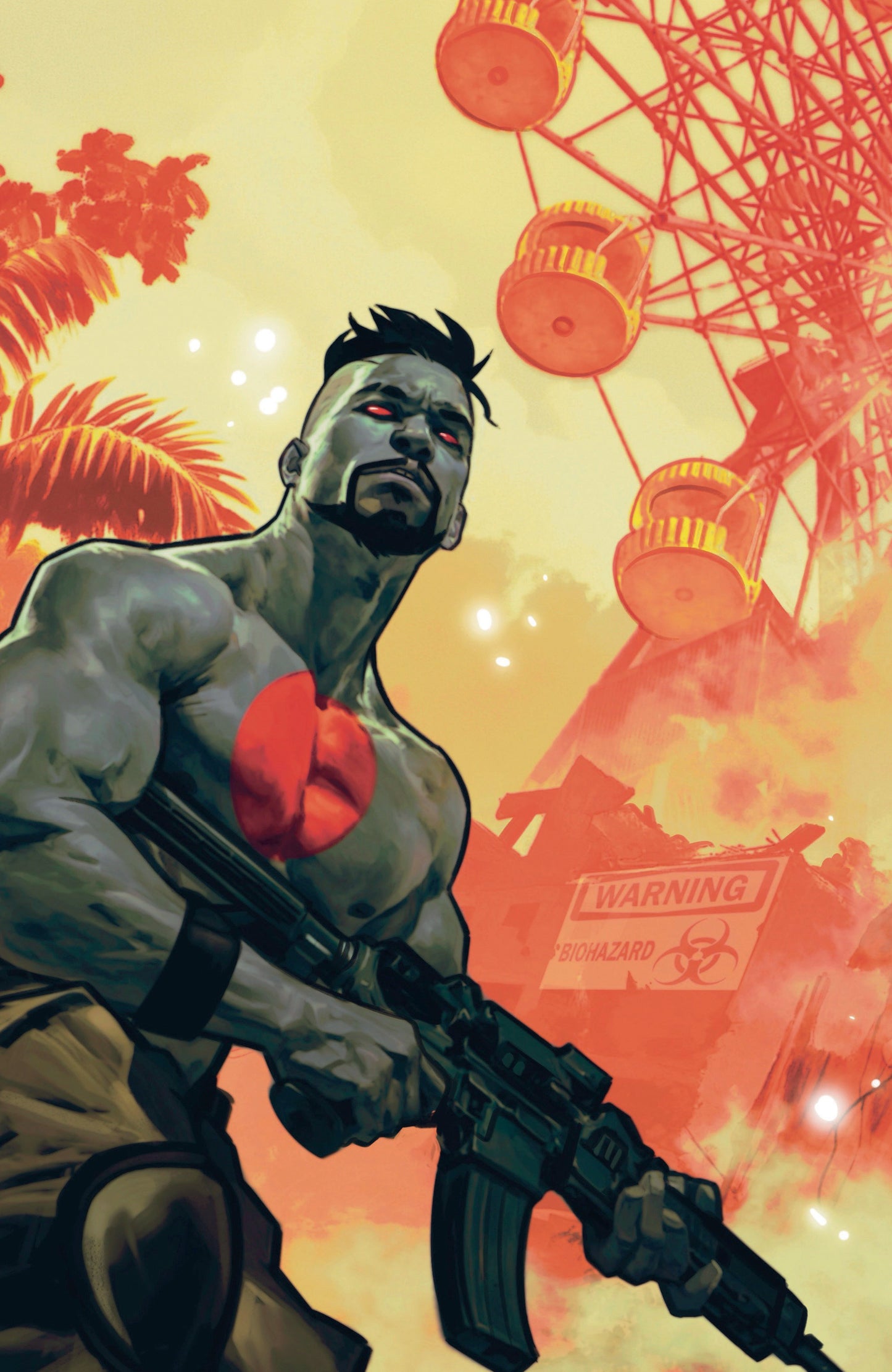 Valiant Beyond: Bloodshot #4 Man Made Hell #1 Variant D (Tomaselli Full Art)
