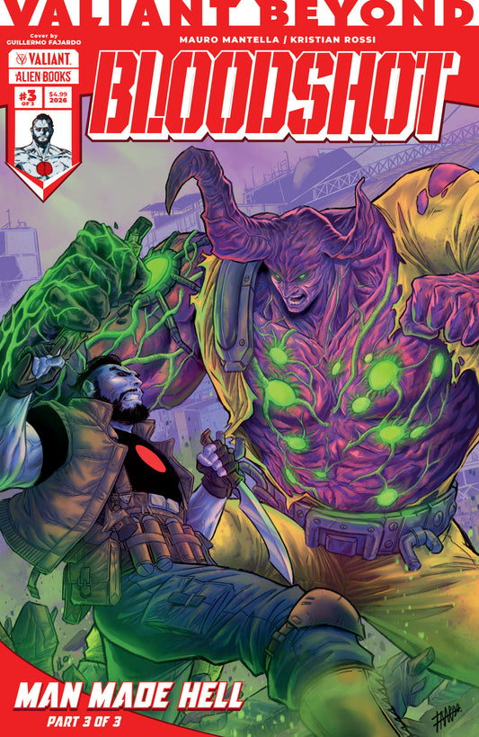 Valiant Beyond: Bloodshot #6 Man Made Hell #3 Cover A (Fajardo)