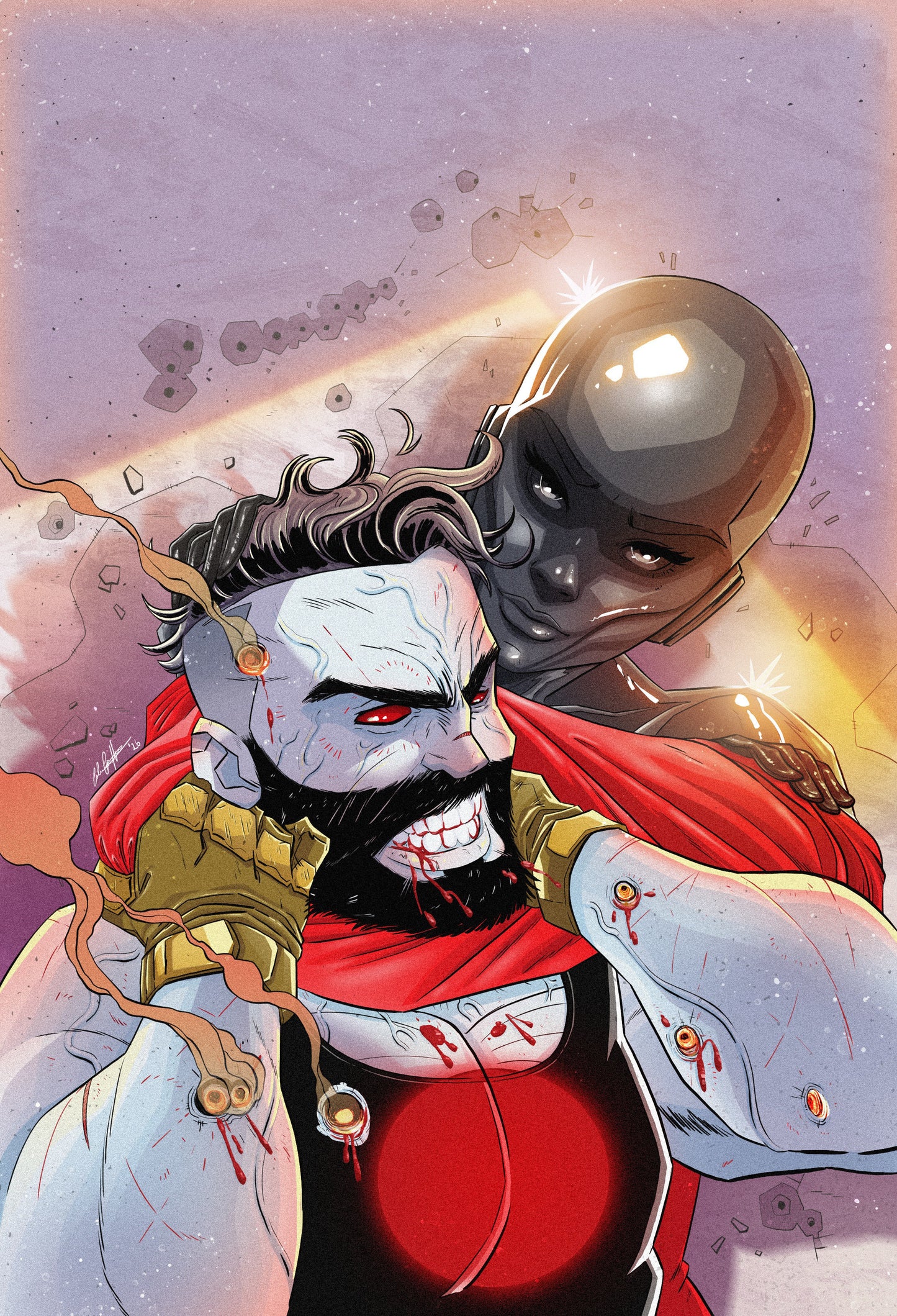 Valiant Beyond: Bloodshot #7 Toy Soldiers #1 Variant C (Griffin Full Art)