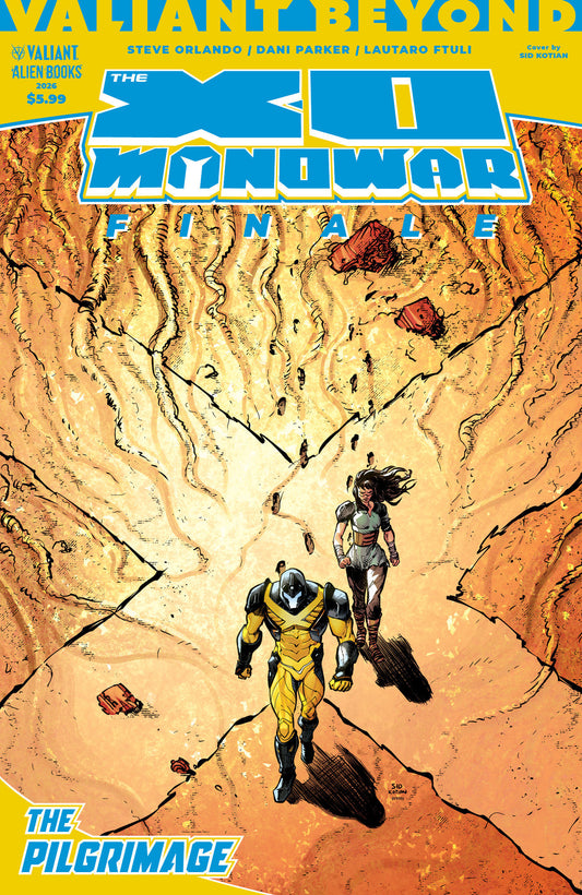 Valiant Beyond: The X O Manowar Finale The Pilgrimage Cover A (Kotian)