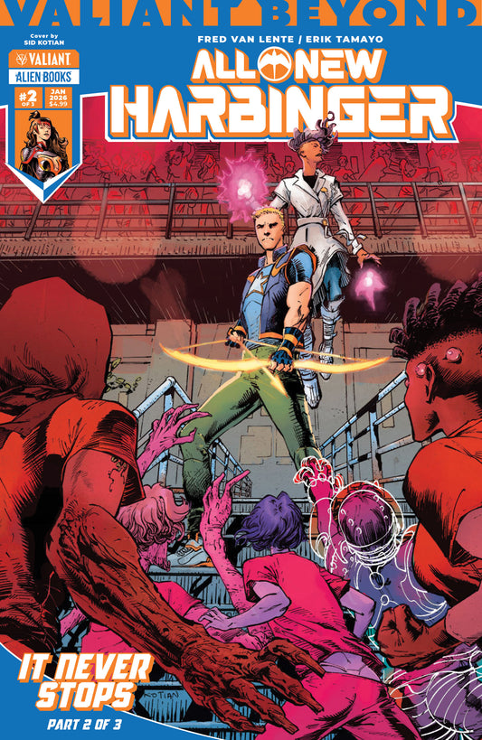 Valiant Beyond: All New Harbinger #5 It Never Stops #2 Variant B (Kotian)