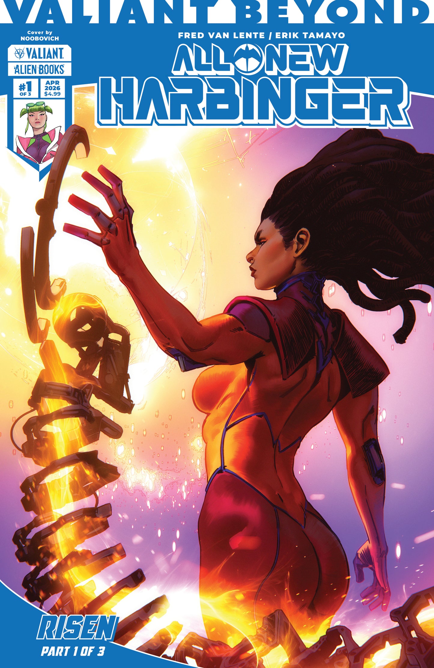 Valiant Beyond: All New Harbinger #7 Risen #1 Variant B (Noobovich)