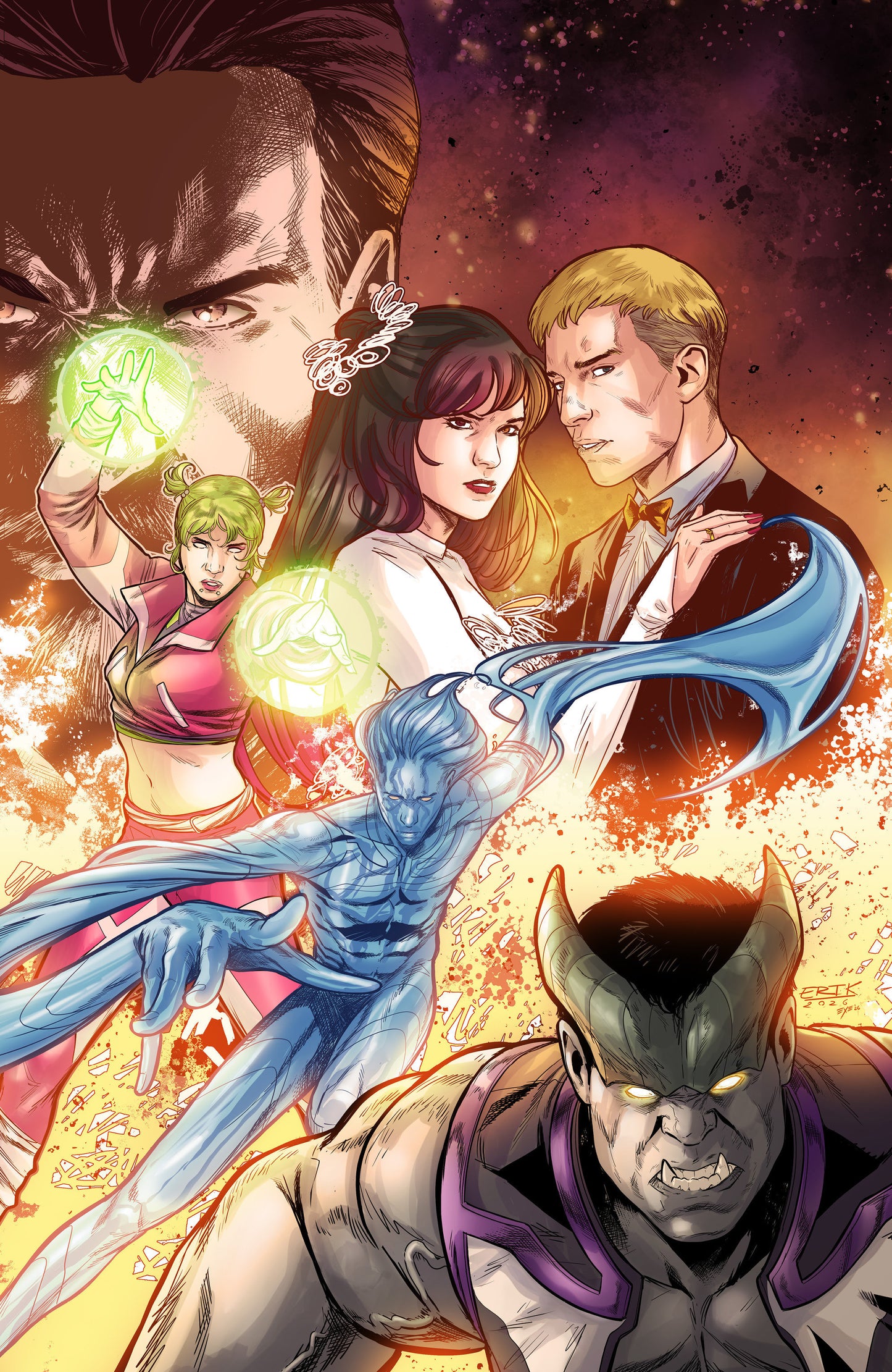 Valiant Beyond: All New Harbinger Finale The Wedding Variant C (Tamayo Full Art)