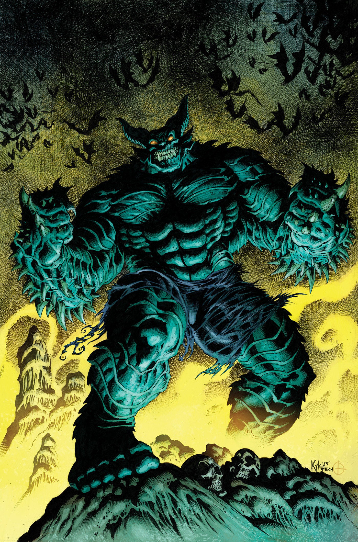 Incredible Hulk #30 Kyle Hotz Ratio Virgin 2nd Printing Variant