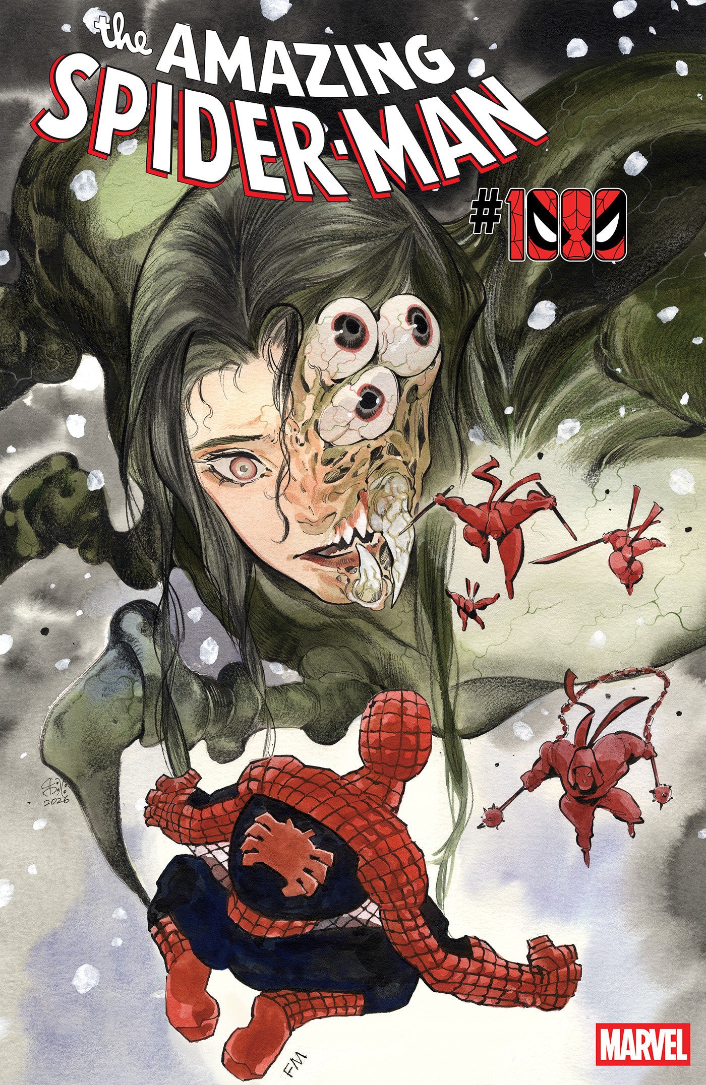 Amazing Spider-Man #36 Peach Momoko & Frank Miller Variant – Mixed