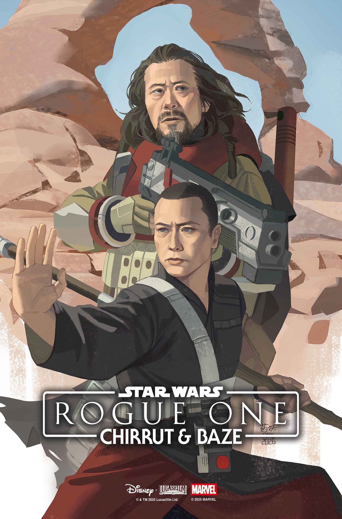 Star Wars: Rogue One Chirrut & Baze #1 Aka Variant